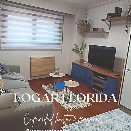 Fogar Florida - Petfriendly - Terraza - Free Parking - 1br * Виго
