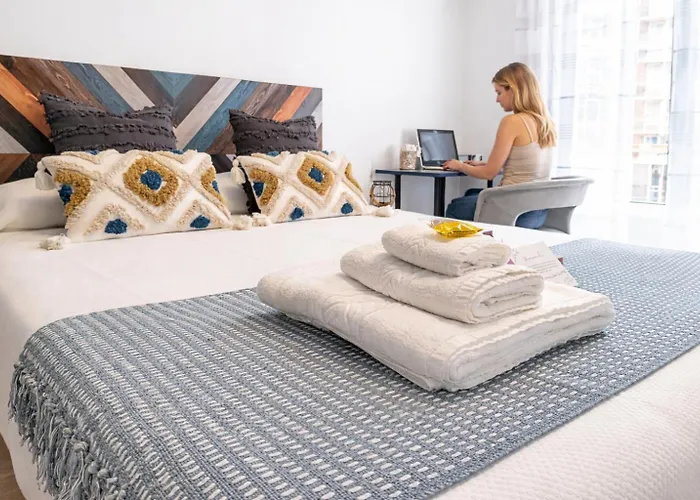 Апартаменты Fogar Florida - Petfriendly - Terraza - Free Parking - 1br *
